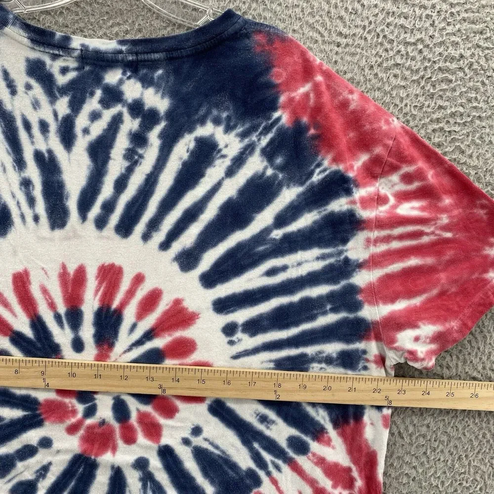 Polo Ralph Lauren Shirt Mens Large Tie Dye Preppy Boho Festival Academia Coastal